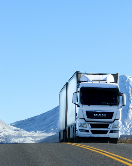 camion transport metais